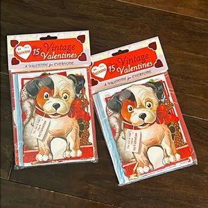 Vintage Retro Be My Valentine Cards
2 Packs of 15